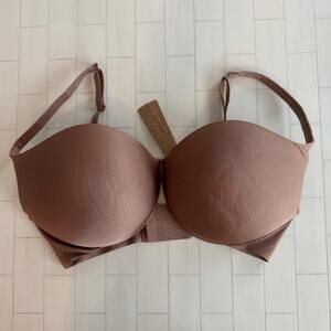 NWT SKIMS Ultimate Push Up Plunge Bra - Sienna 34DD*
